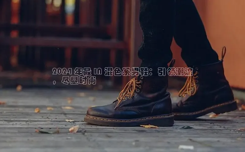 B体育官方入口APP挪威主权基金2024 年最 IN 混色系男鞋：引领潮流
，尽显时尚